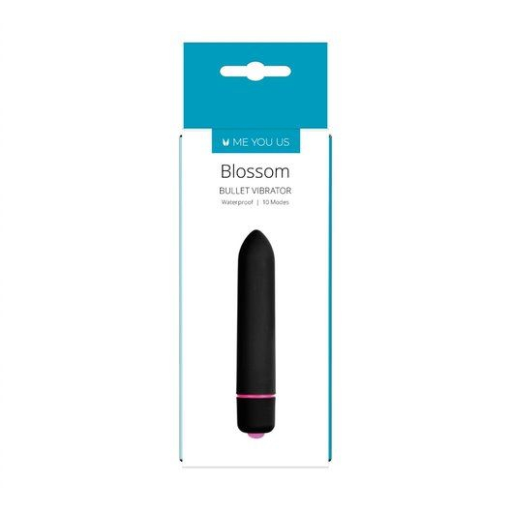 Me You Us Blossom 10 Mode Bullet Vibrator Black - Image 3