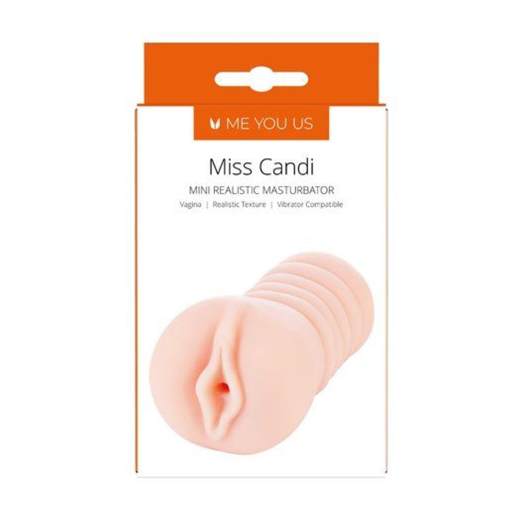 Me You Us Miss Candi Mini Realistic Masturbator Flesh O - Image 3