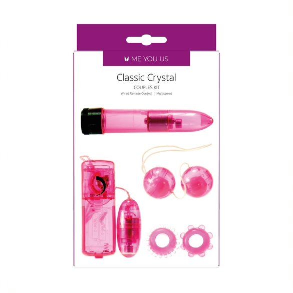 Me You Us Classic Crystal Couples Kit Pink - Image 3