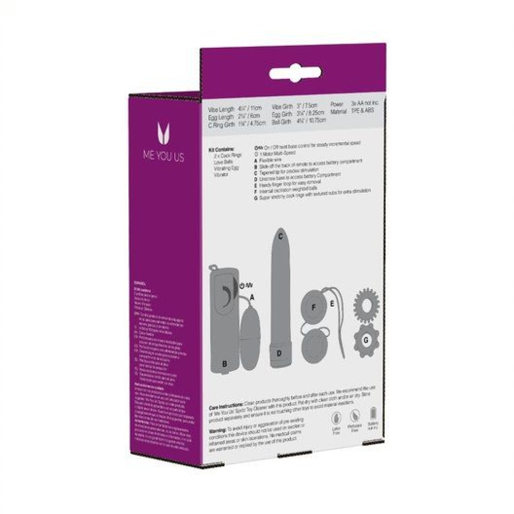 Me You Us Classic Crystal Couples Kit Pink - Image 5