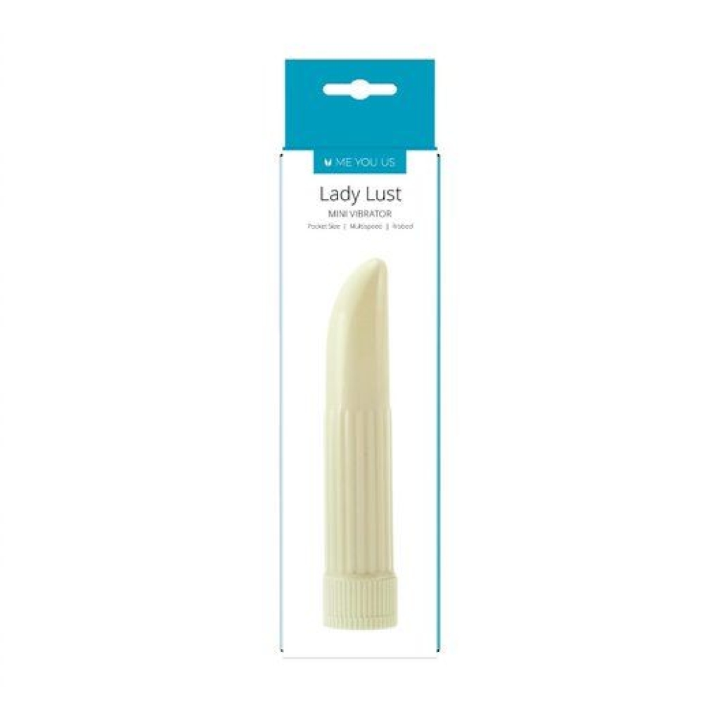 Me You Us Lady Lust Mini Vibrator White - Image 3