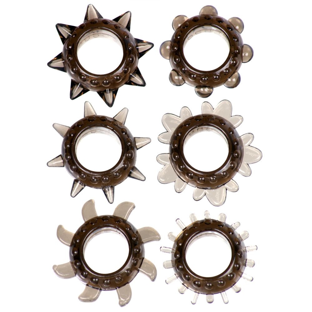 Me You Us Tickler Set Textured Ring Smoke - Image 2