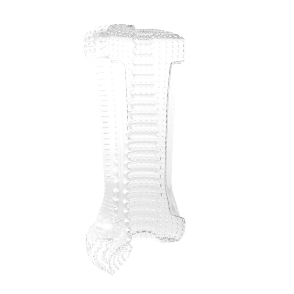 Me You Us Ripple Dual End Stroker Male Masturbator Transparent - Image 5