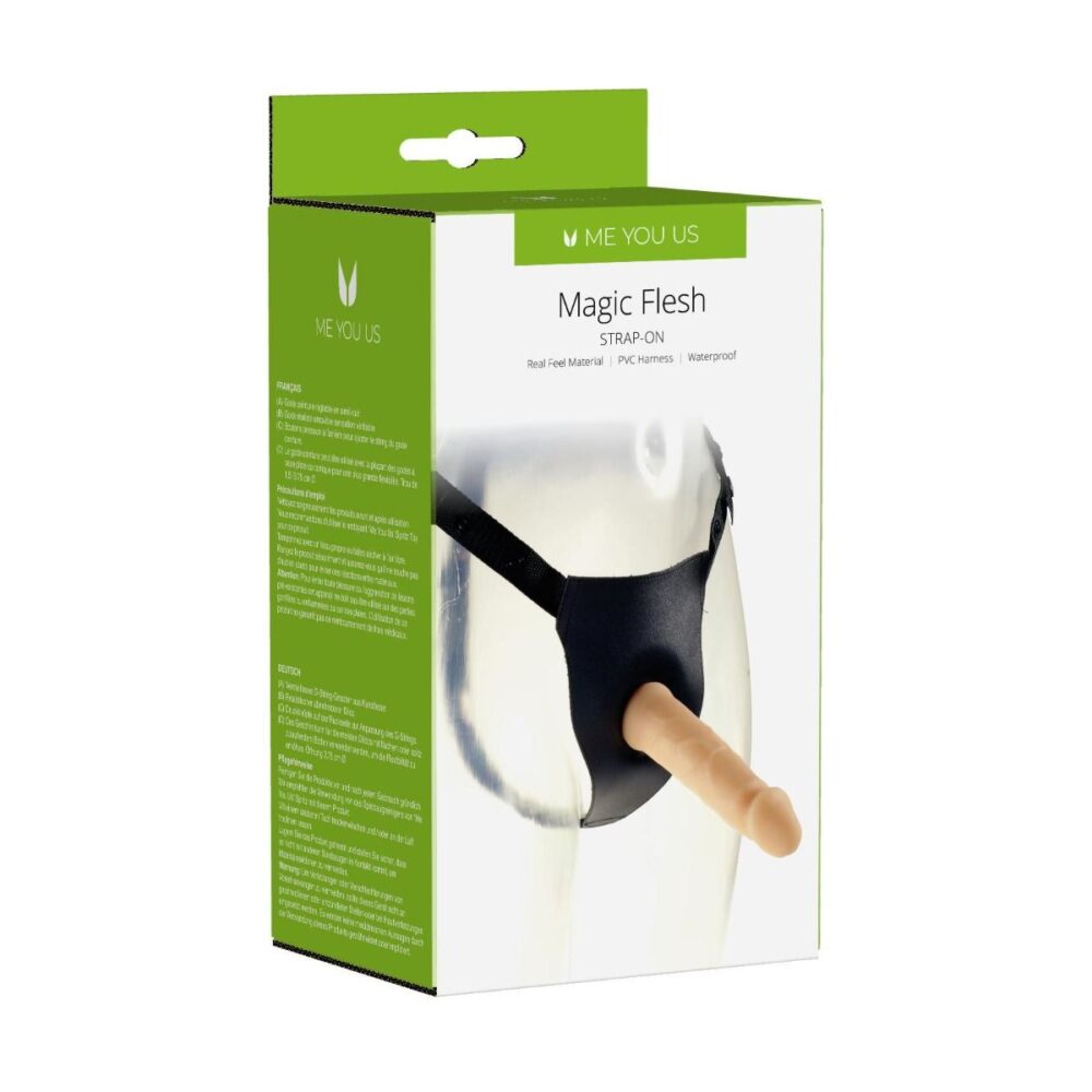 Me You Us Magic Flesh 7 Inch Realistic Strap-On
