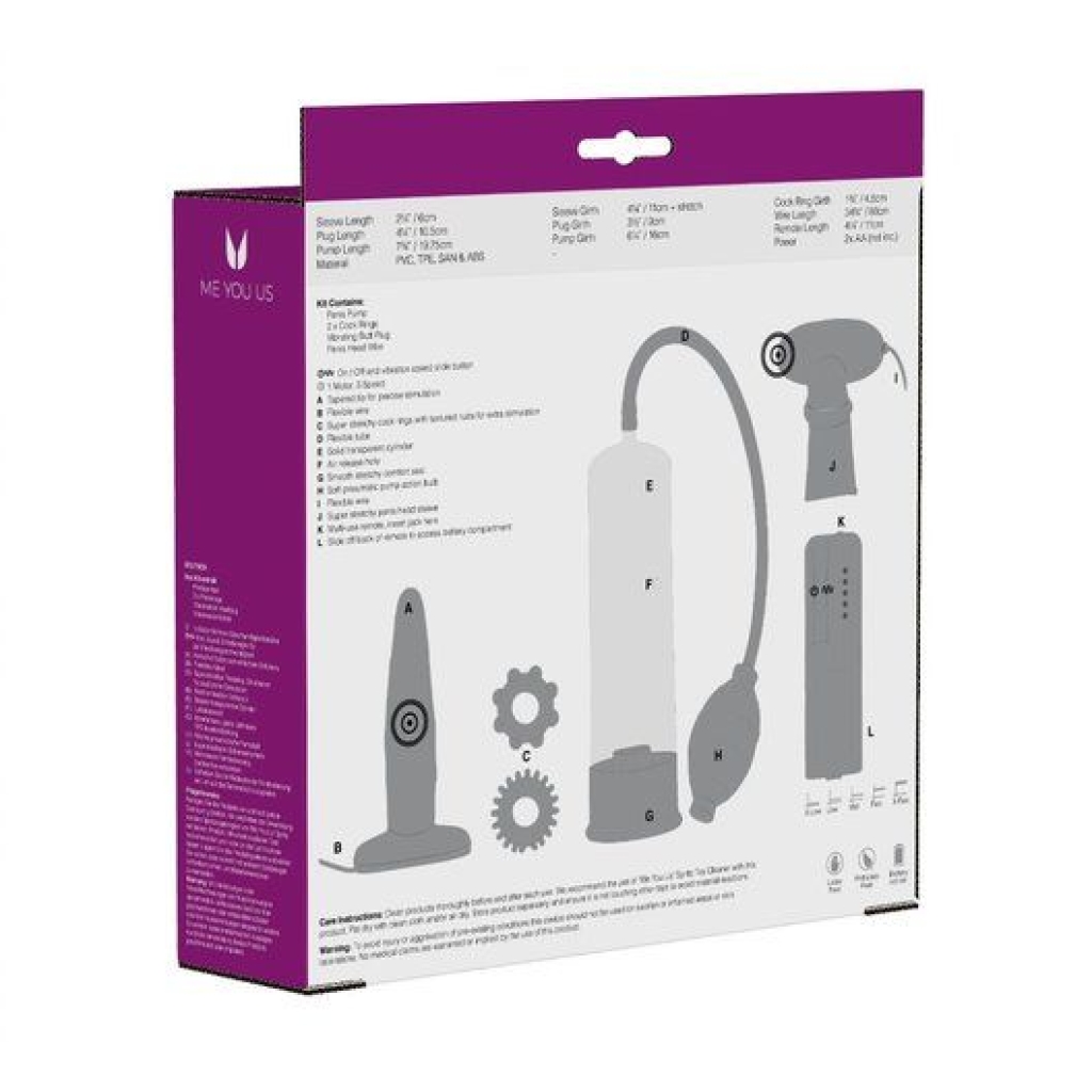 Me You Us Male Collection Couples Kit Black - Image 5