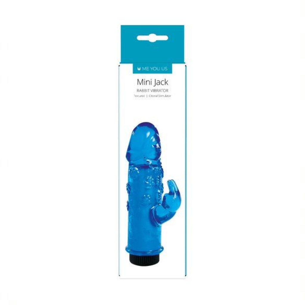 Me You Us Mini Rabbit Vibrator Blue - Image 3