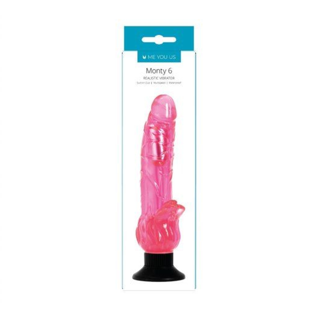 Me You Us Mounty 6 Realistic Vibrator Pink - Image 3