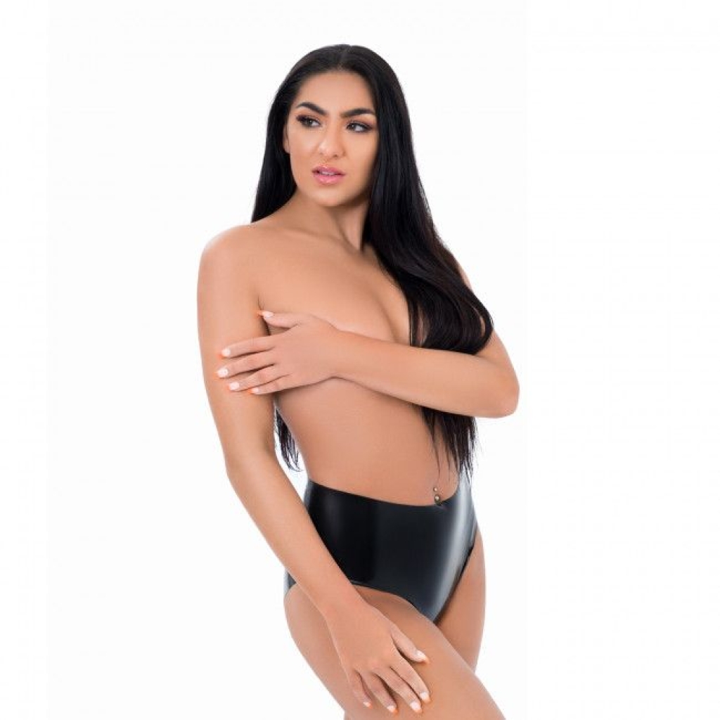Me You Us Latex Crotchless Panties Medium - Image 2