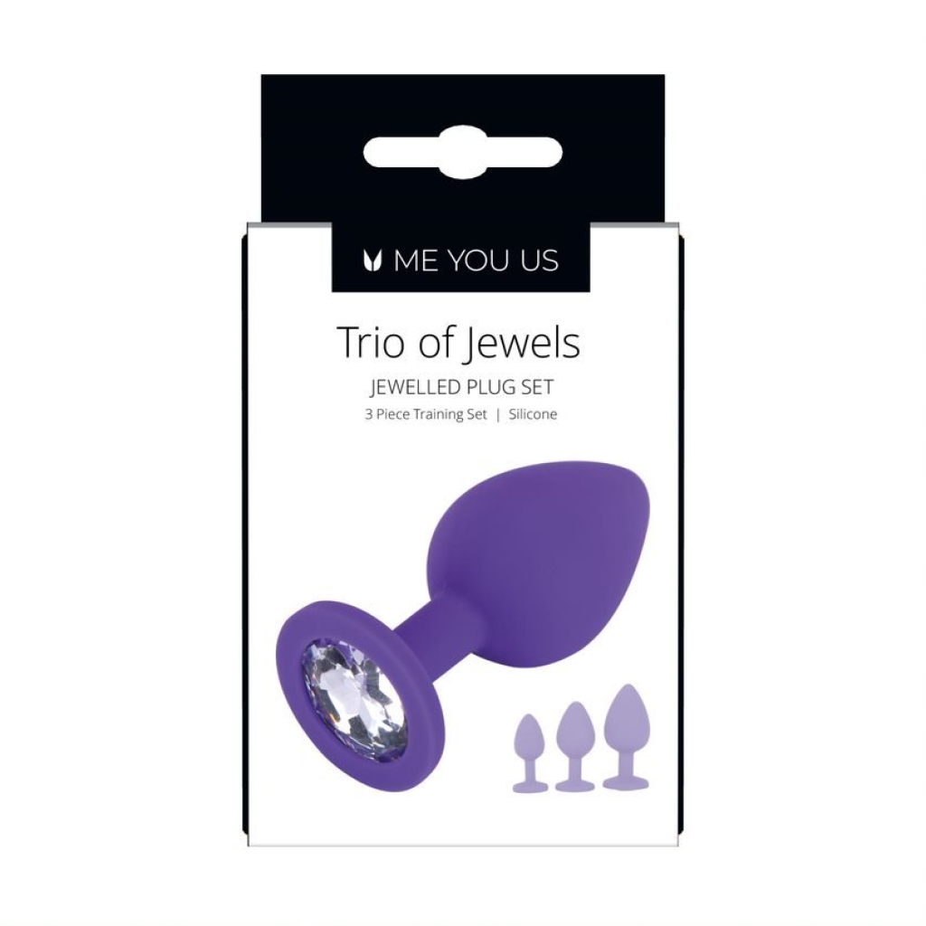 Me You Us Trio Of Jewels Purple - Image 3