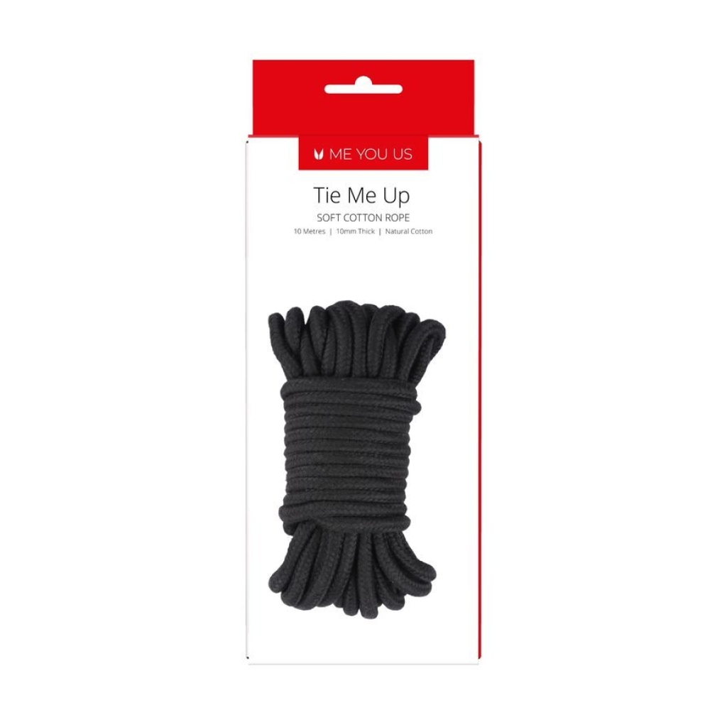 Me You Us Tie Me Up Rope Black 10m - Image 3