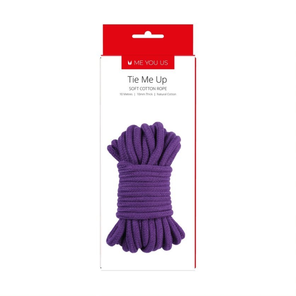 Me You Us Tie Me Up Rope Purple 10m - Image 3