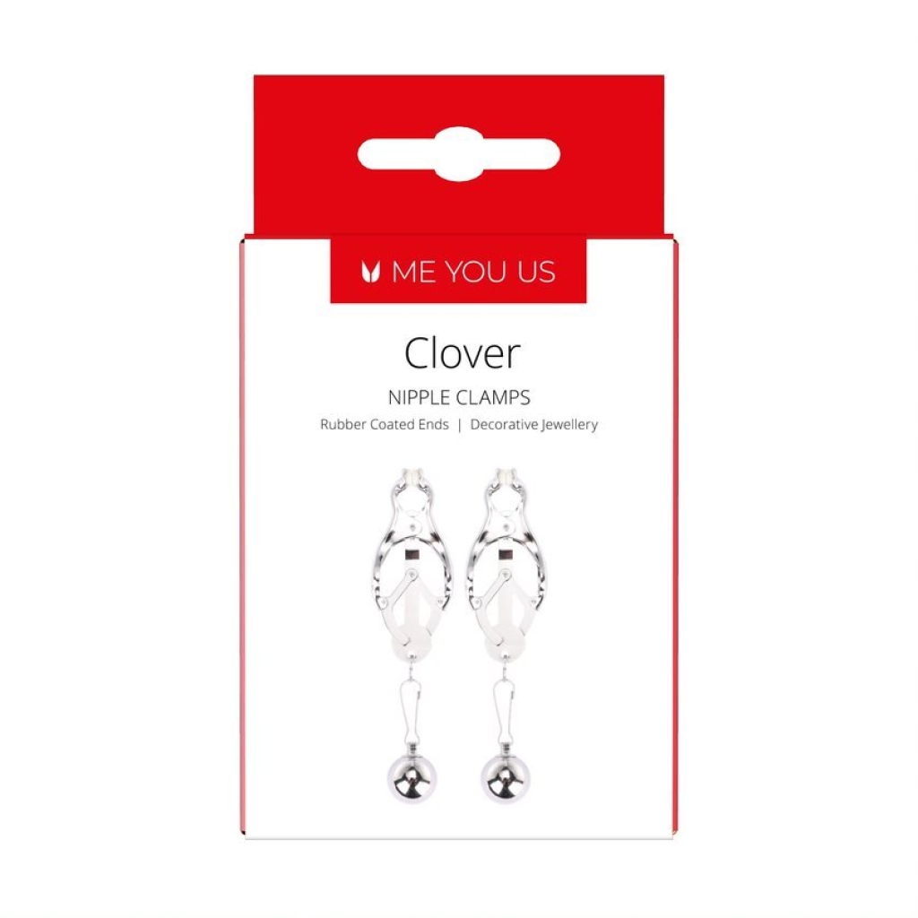 Me You Us Clover Nipple Clamp Silver - Image 3