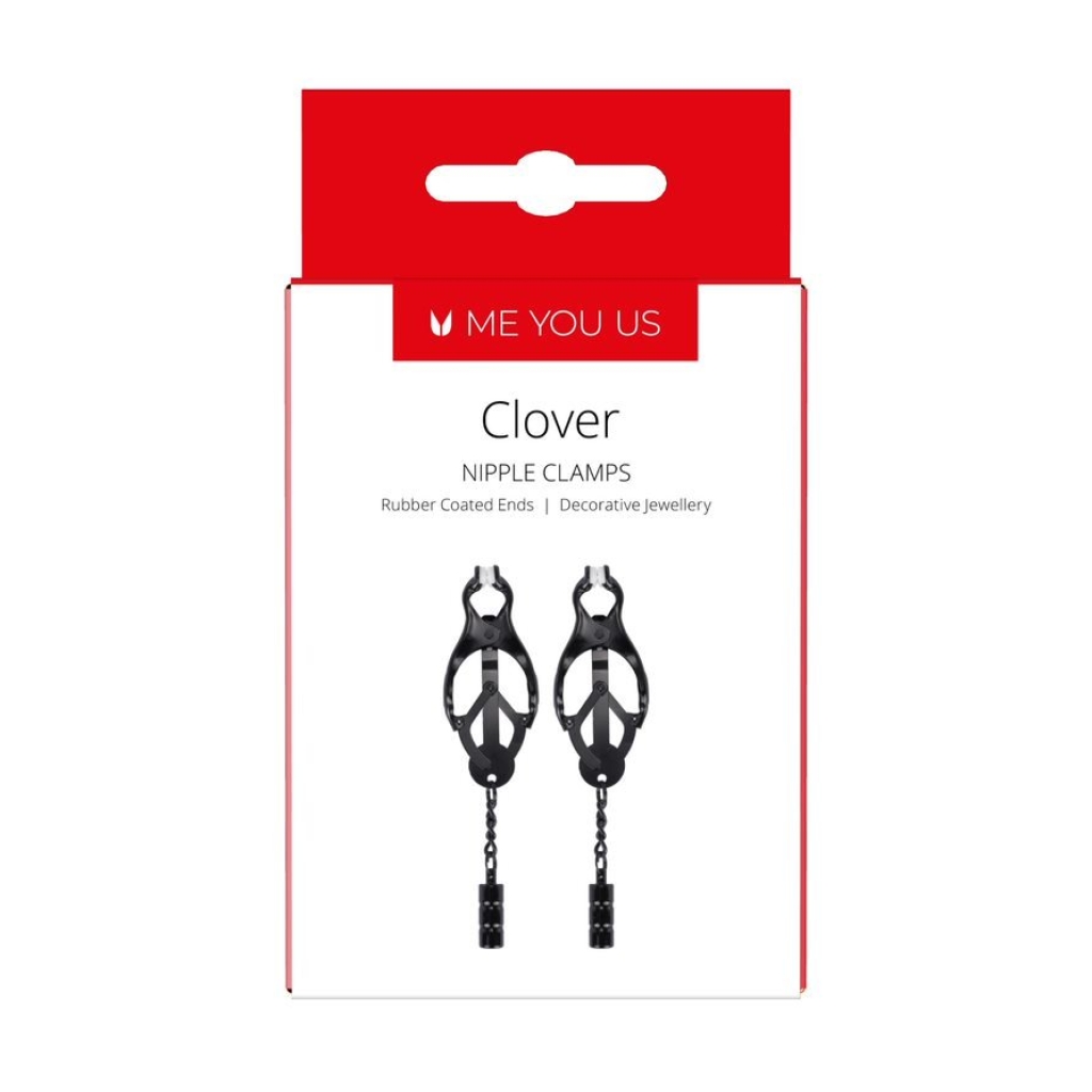 Me You Us Clover Nipple Clamp Black - Image 3