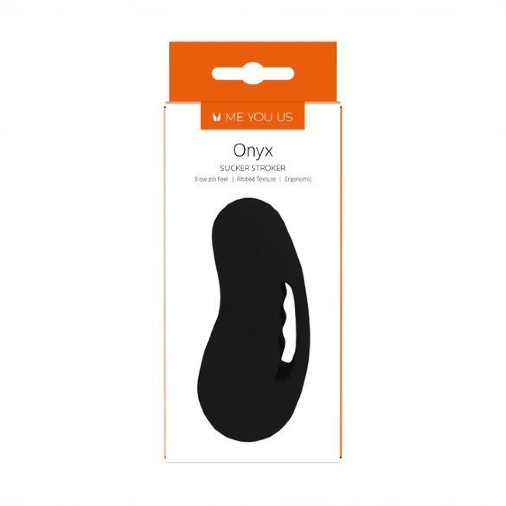 Me You Us Onyx Sucker Stroker Male Masturbator Black - Image 3