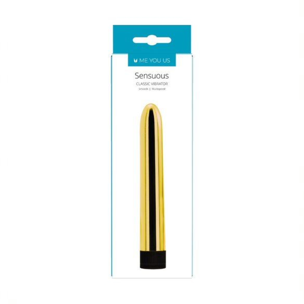Me You Us Sensuous Smooth Vibrator Gold - Image 3