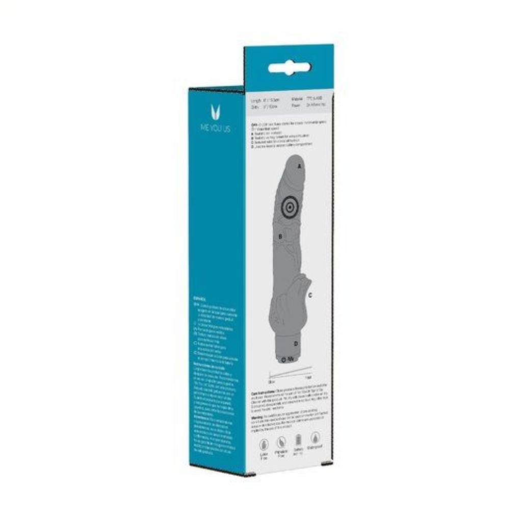 Me You Us Viking Realistic Vibrator Purple - Image 5