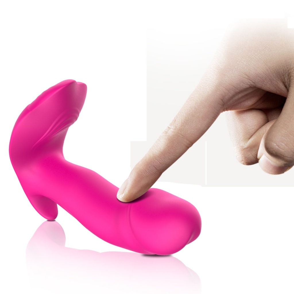 Foxshow - Stimulator - Silicone Panty Vibrator and Pulsator USB 10 Function / Heating - Pink - Image 5