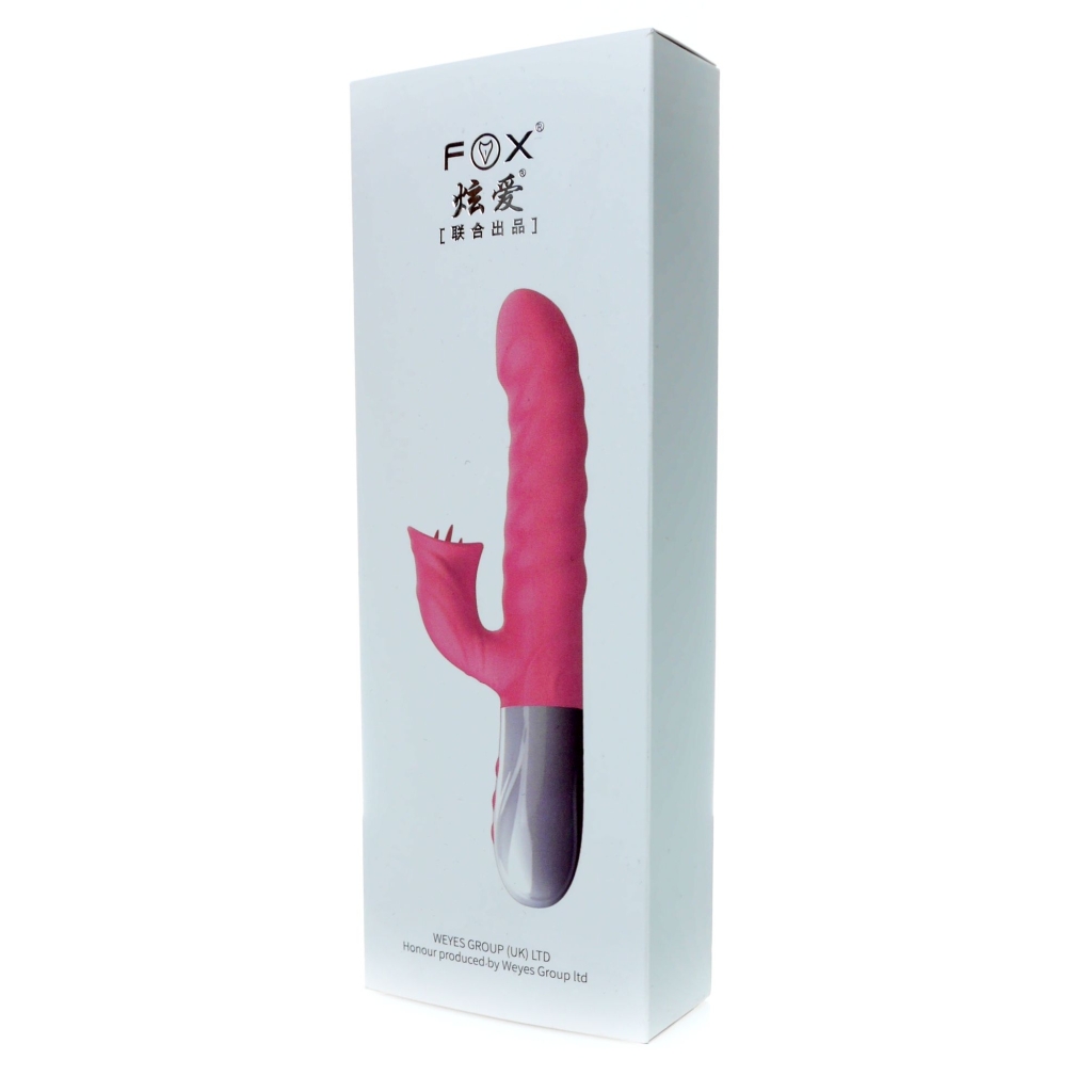 Foxshow - Vibrator - Silicon, Vibrator 7 Function and Heating Mode, PURPLE