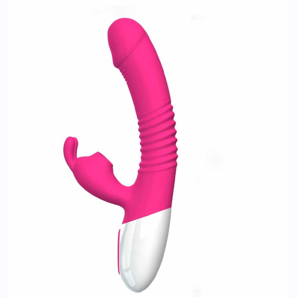 Foxshow - Stimulator - Silicon, Vibrator 7 function, 7 Sucking mode, Heating - Image 3