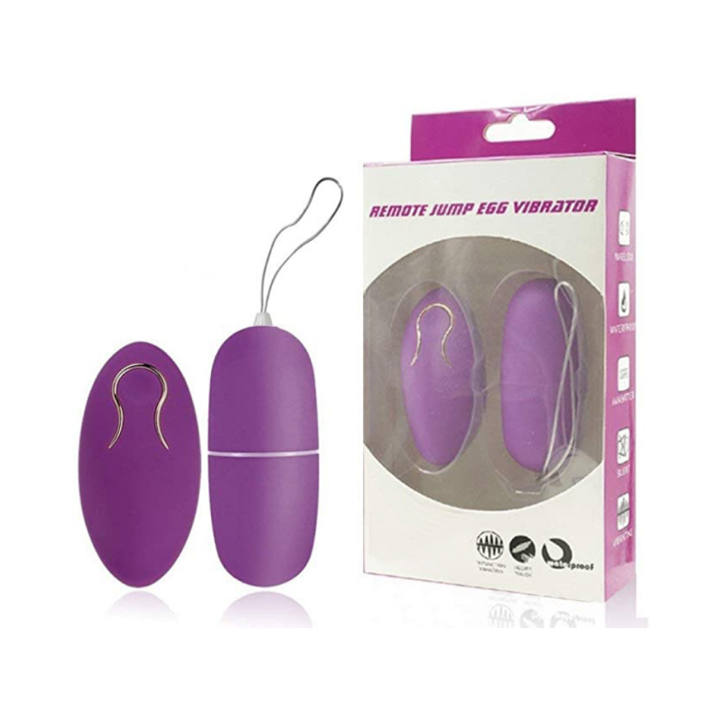 Intimate - Remote Jump Egg Vibrator - Purple