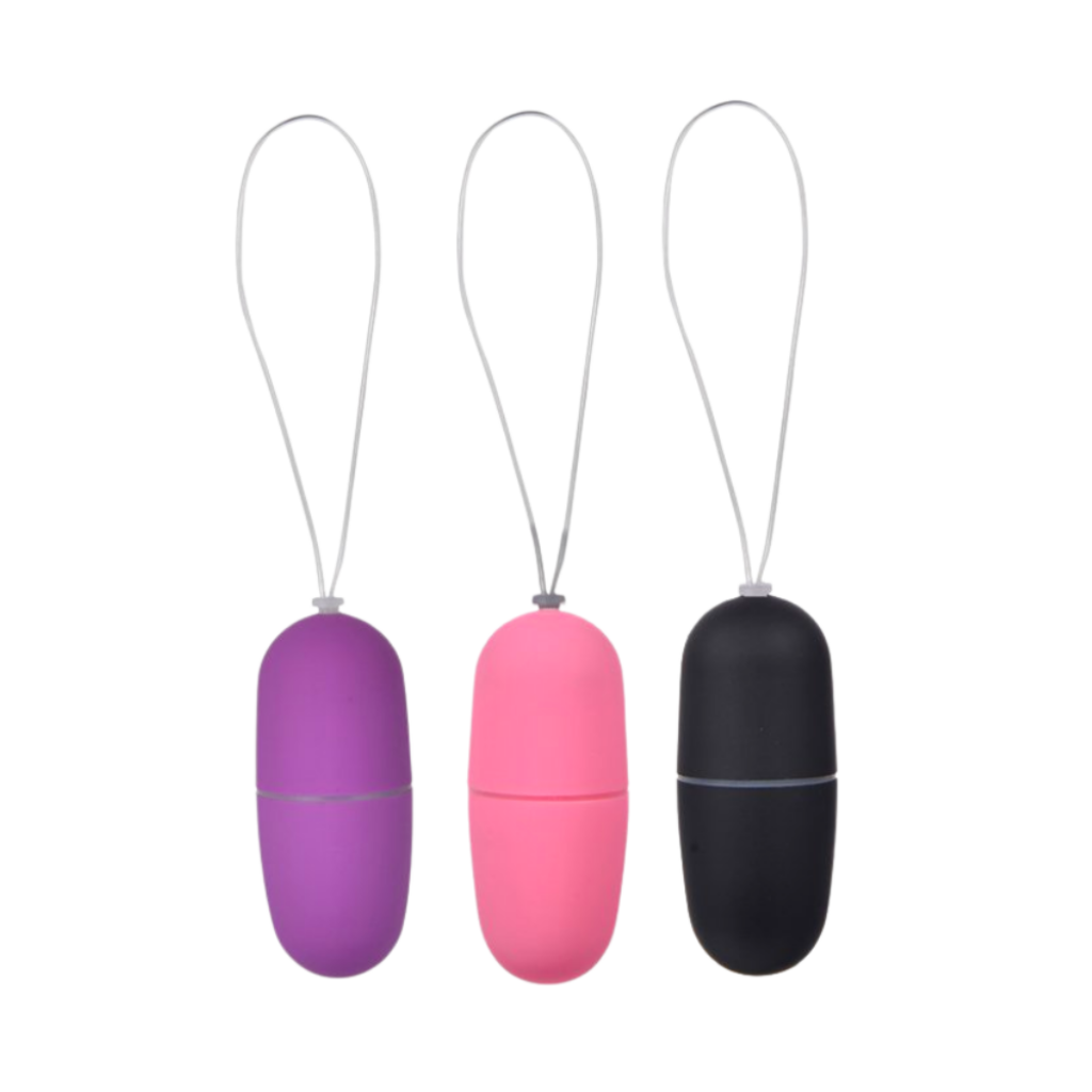 Intimate - Remote Jump Egg Vibrator - Black - Image 2