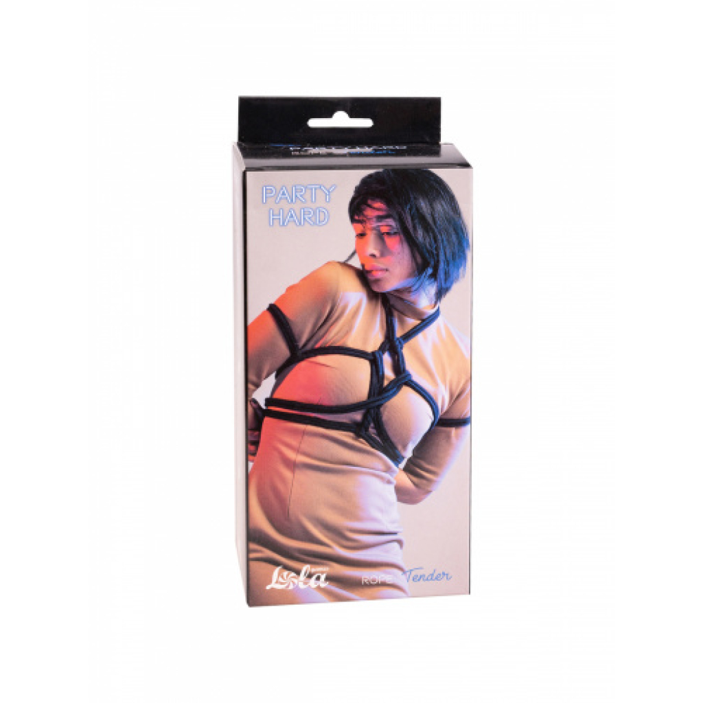 Rope Party Hard Tender Black 10m