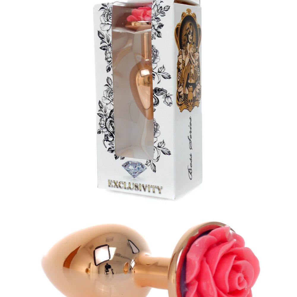 Rose Gold Plug - Jewelery With Rose - Pink