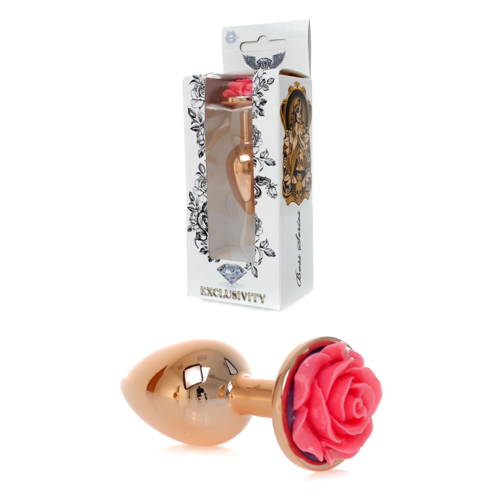 Rose Gold Plug - Jewelery With Rose - Pink
