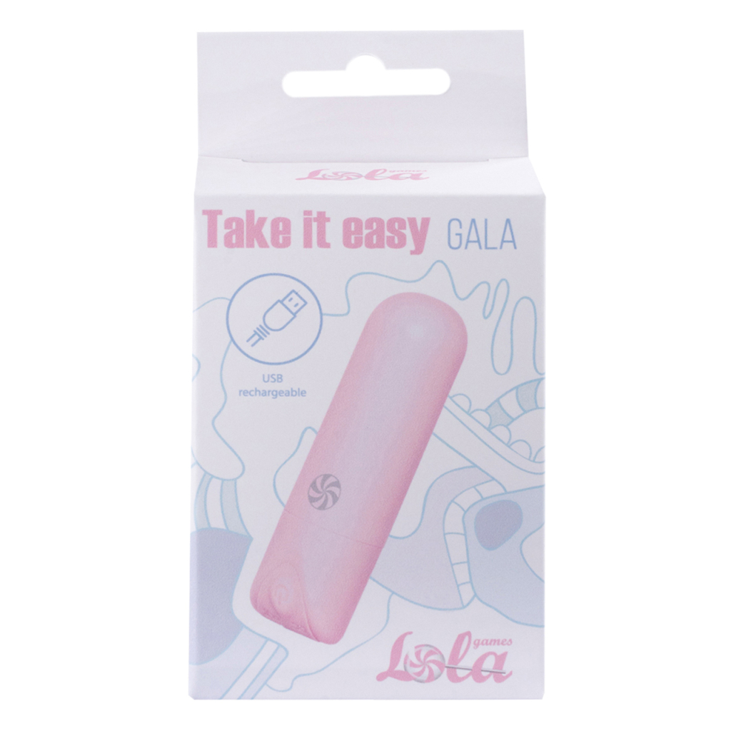 Rechargeable Vibrobullet Take it Easy Gala pink