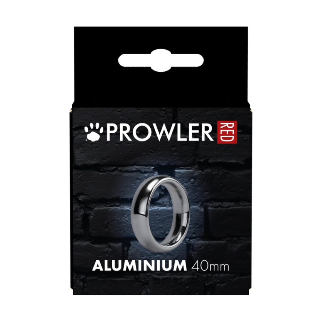 Prowler RED Silver 40mm Ring - Image 3