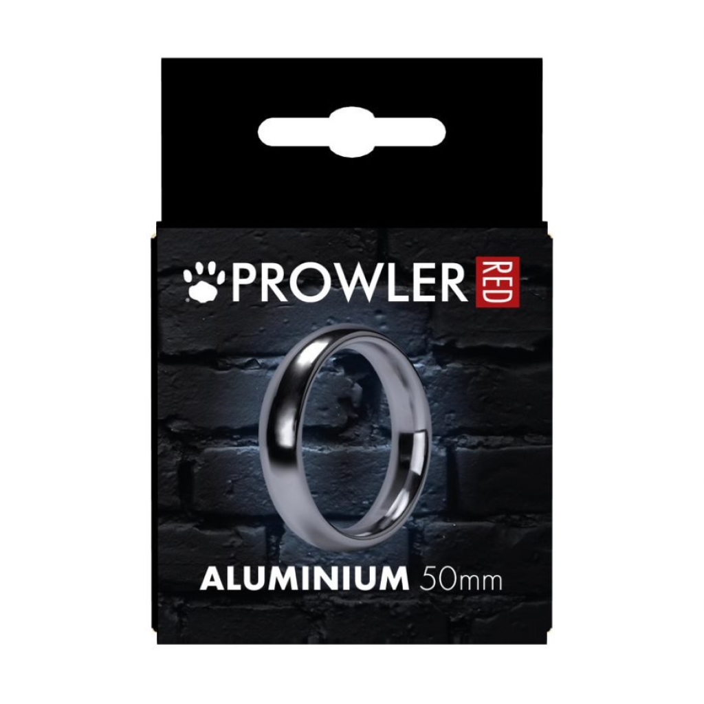 Prowler RED Silver 50mm Ring - Image 3