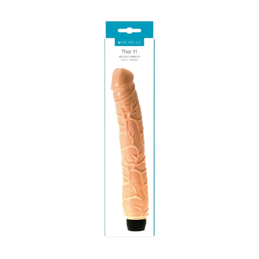 Me You Us Thor 11 Realistic Vibrator Flesh 11in - Image 3