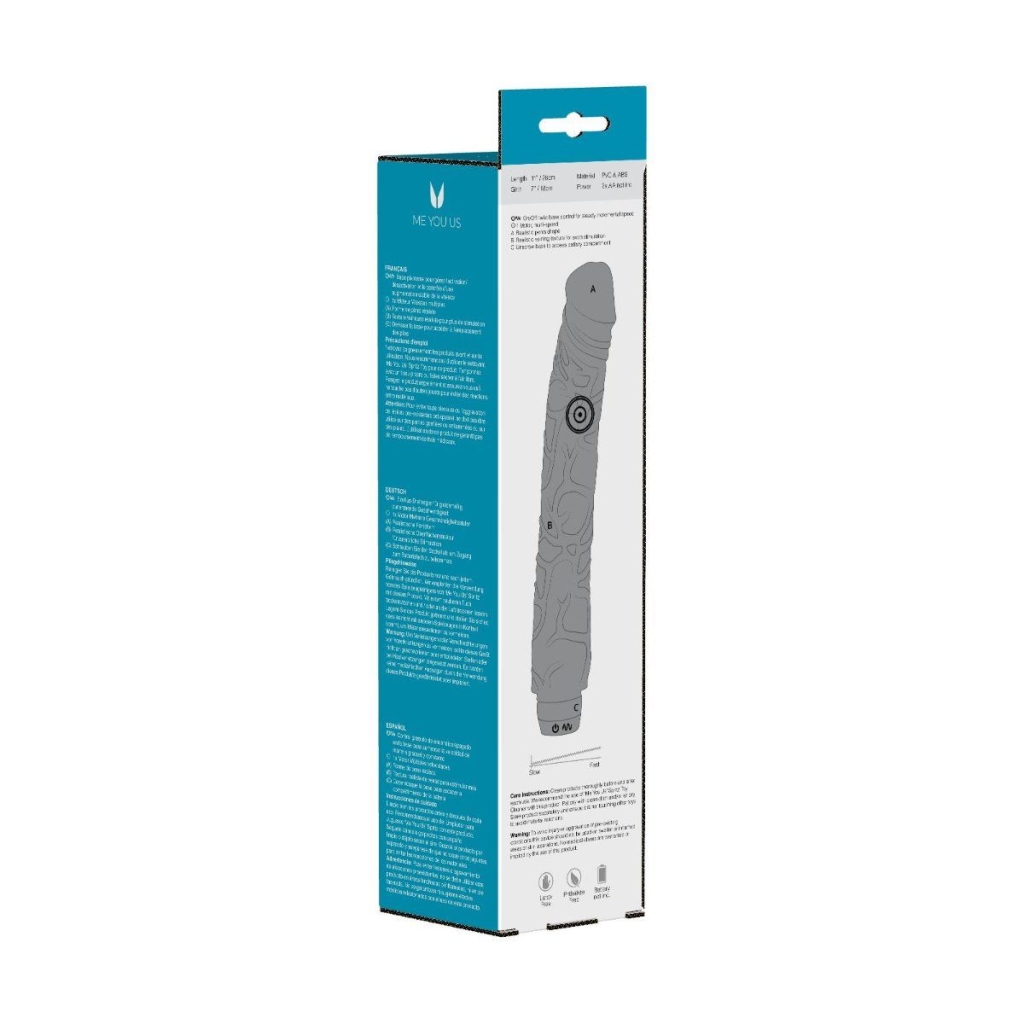 Me You Us Thor 11 Realistic Vibrator Flesh 11in - Image 4