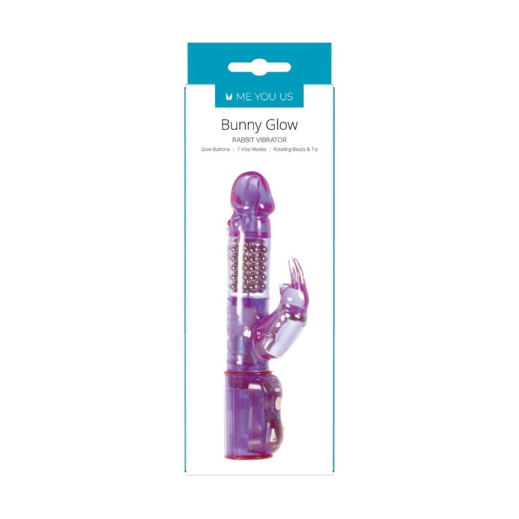 Me You Us Bunny Glow Rabbit Vibrator Purple - Image 3