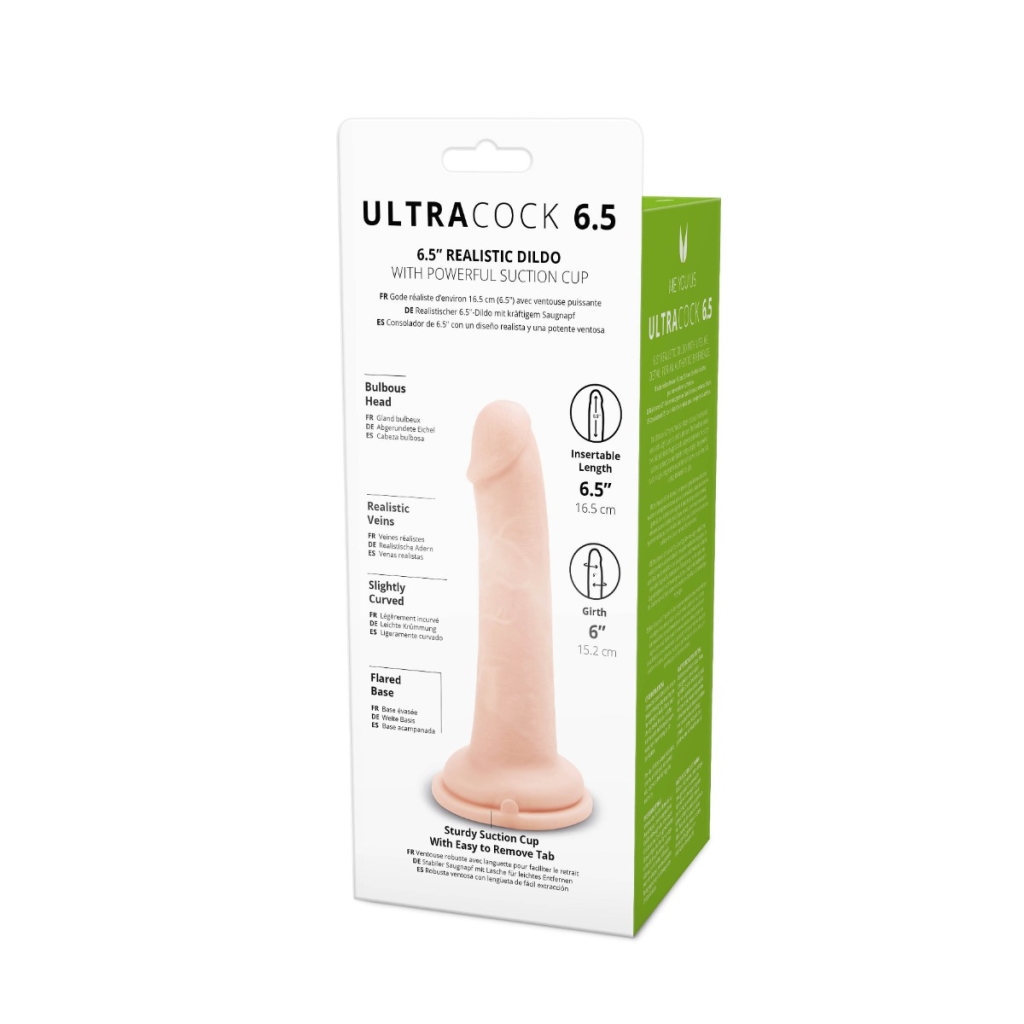 Me You Us Silicone Ultra Cock Flesh 6.5in - Image 5