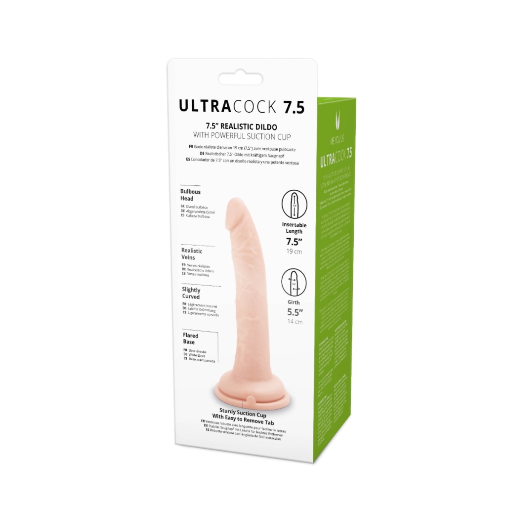Me You Us Silicone Ultra Cock Flesh 7.5in - Image 5