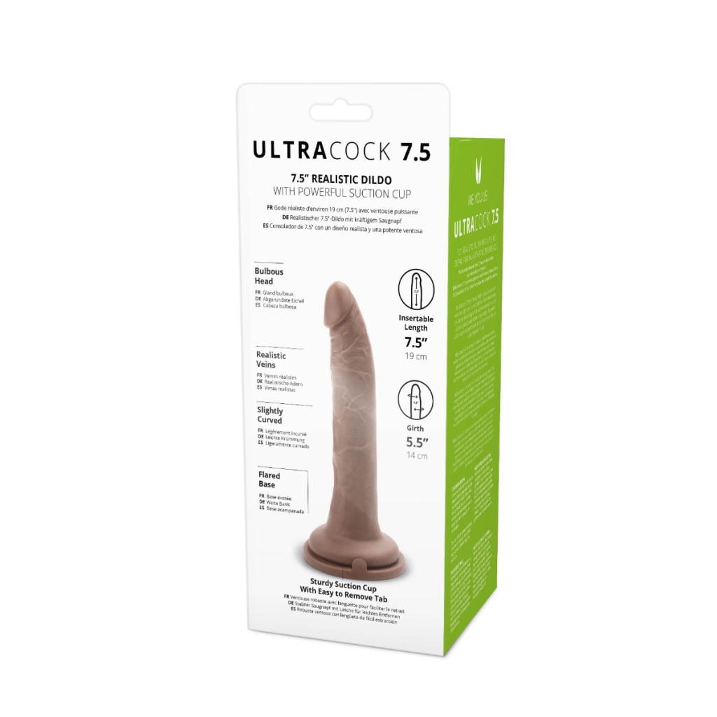 Me You Us Silicone Ultra Cock Caramel 7.5 - Image 5