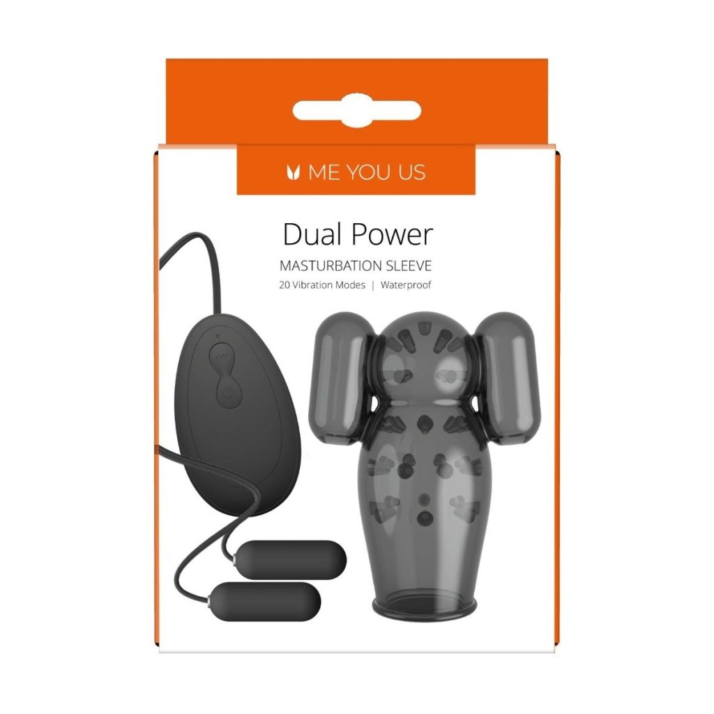 Me You Us Dual Power Masturbation Sleeve - Image 4