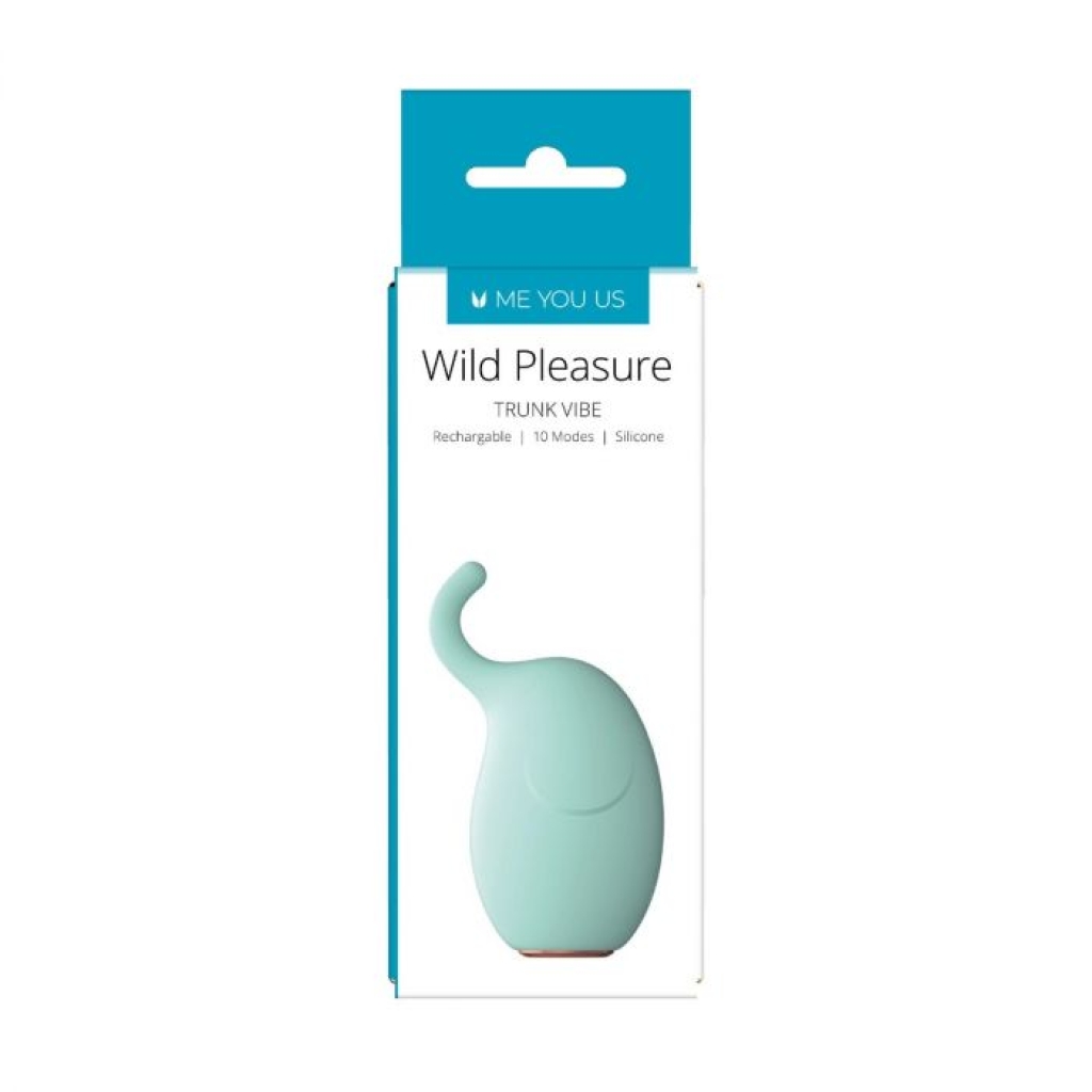 Me You Us Wild Pleasure Trunk Vibrator Turquoise - Image 3