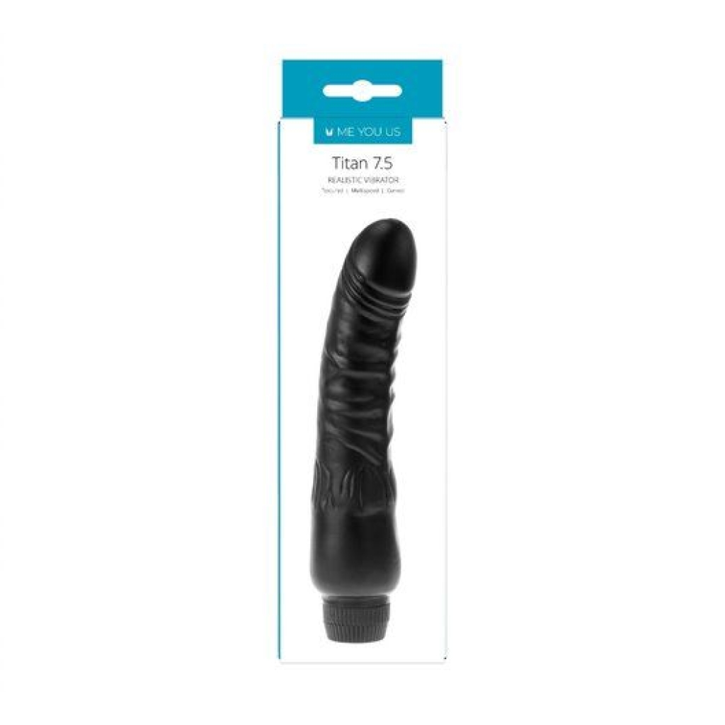 Me You Us Titan Realistic Vibrator Black - Image 3