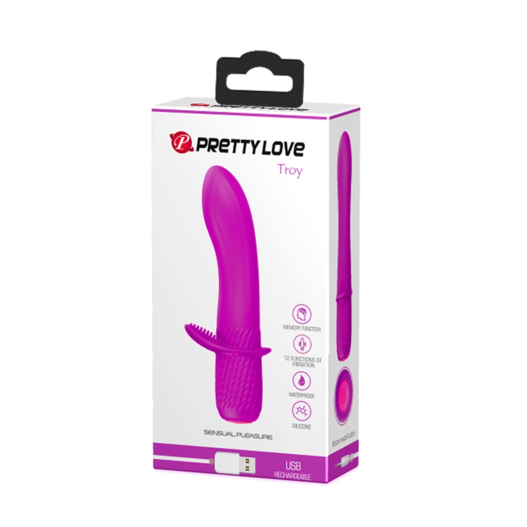 PRETTY LOVE - Troy, 12 vibration functions Memory function - Image 2