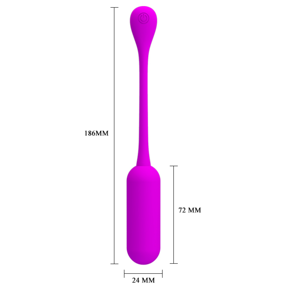 PRETTY LOVE - LECHIES, 12 vibration functions Wireless remote control - Image 5
