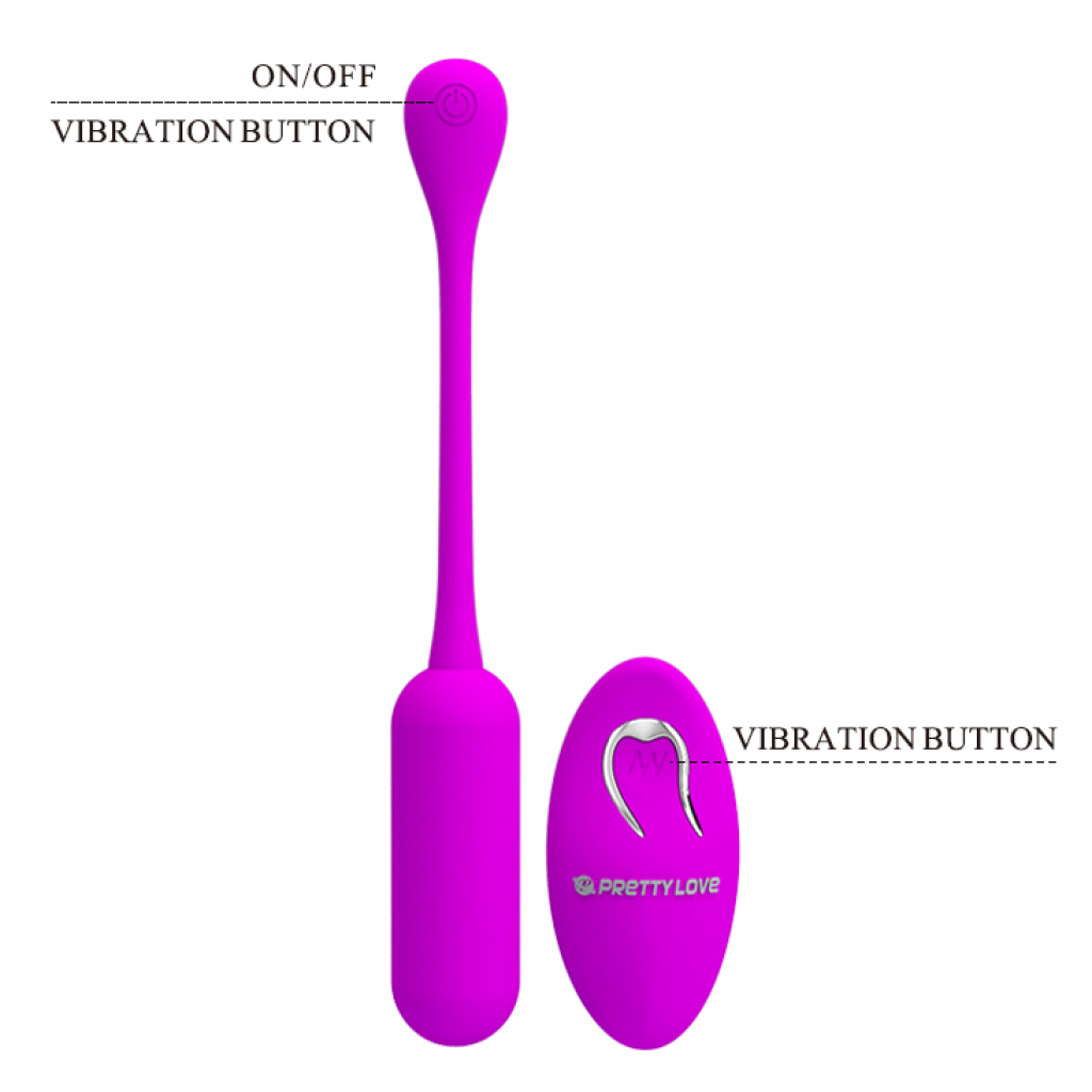 PRETTY LOVE - LECHIES, 12 vibration functions Wireless remote control - Image 4