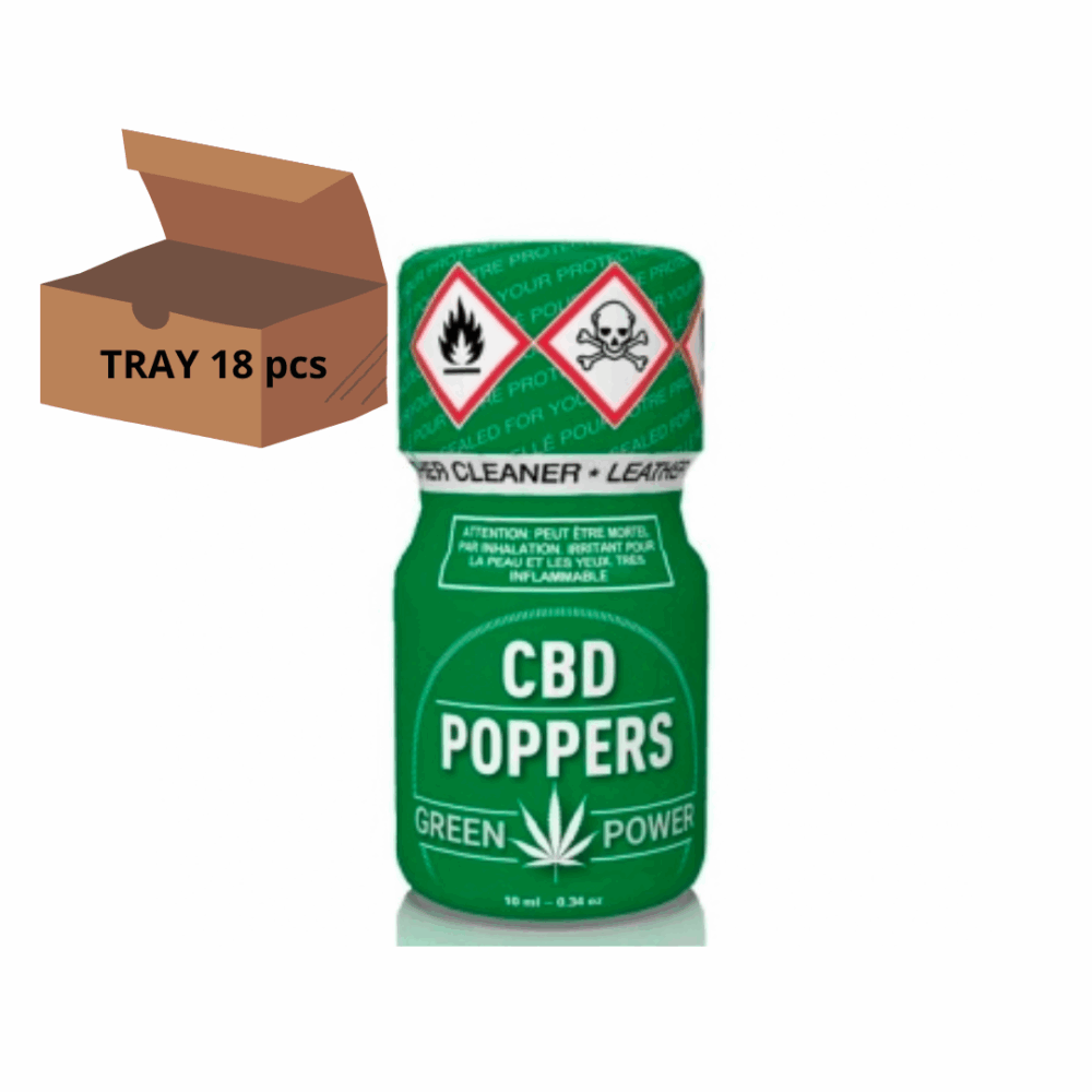 Leather Cleaner - CBD Pop P.10ml. - Tray 18 pcs