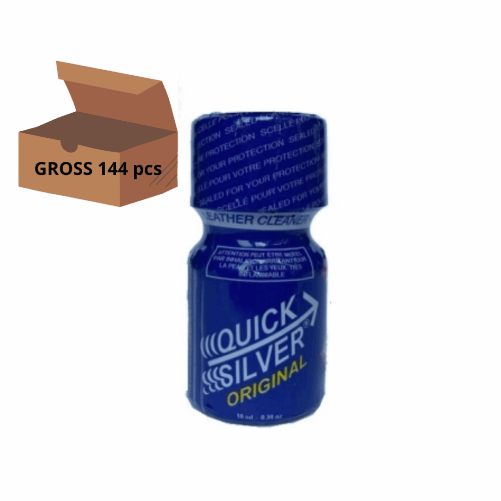Leather Cleaner - Quick Silver Original 10ml. - Gross 144 pcs