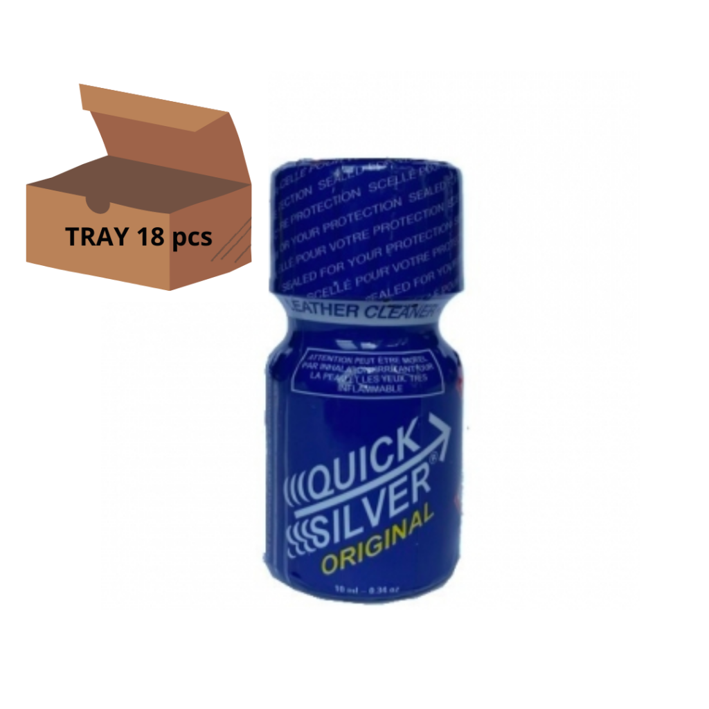 Leather Cleaner - Quick Silver Original 10ml. - Tray 18 pcs