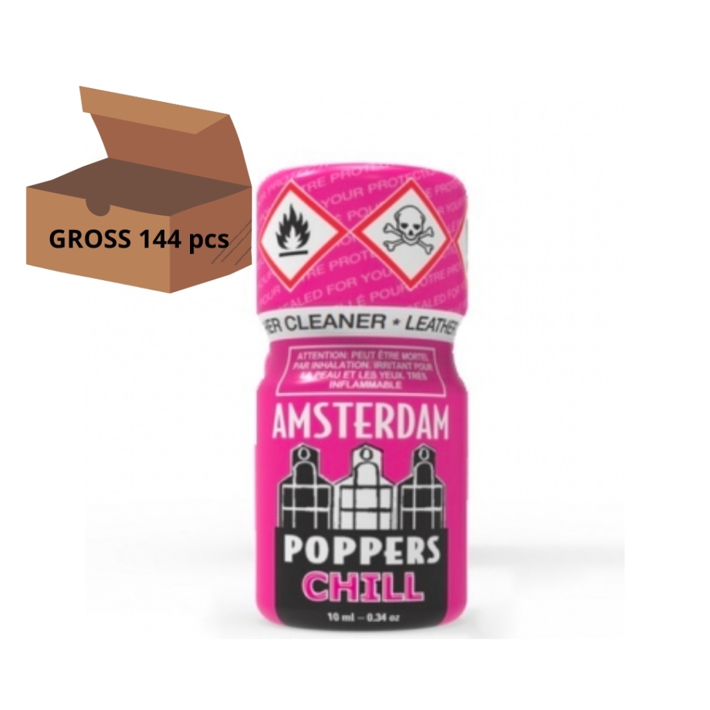 Leather Cleaner - Amterdam Chill 10ml. - Gross 144 pcs