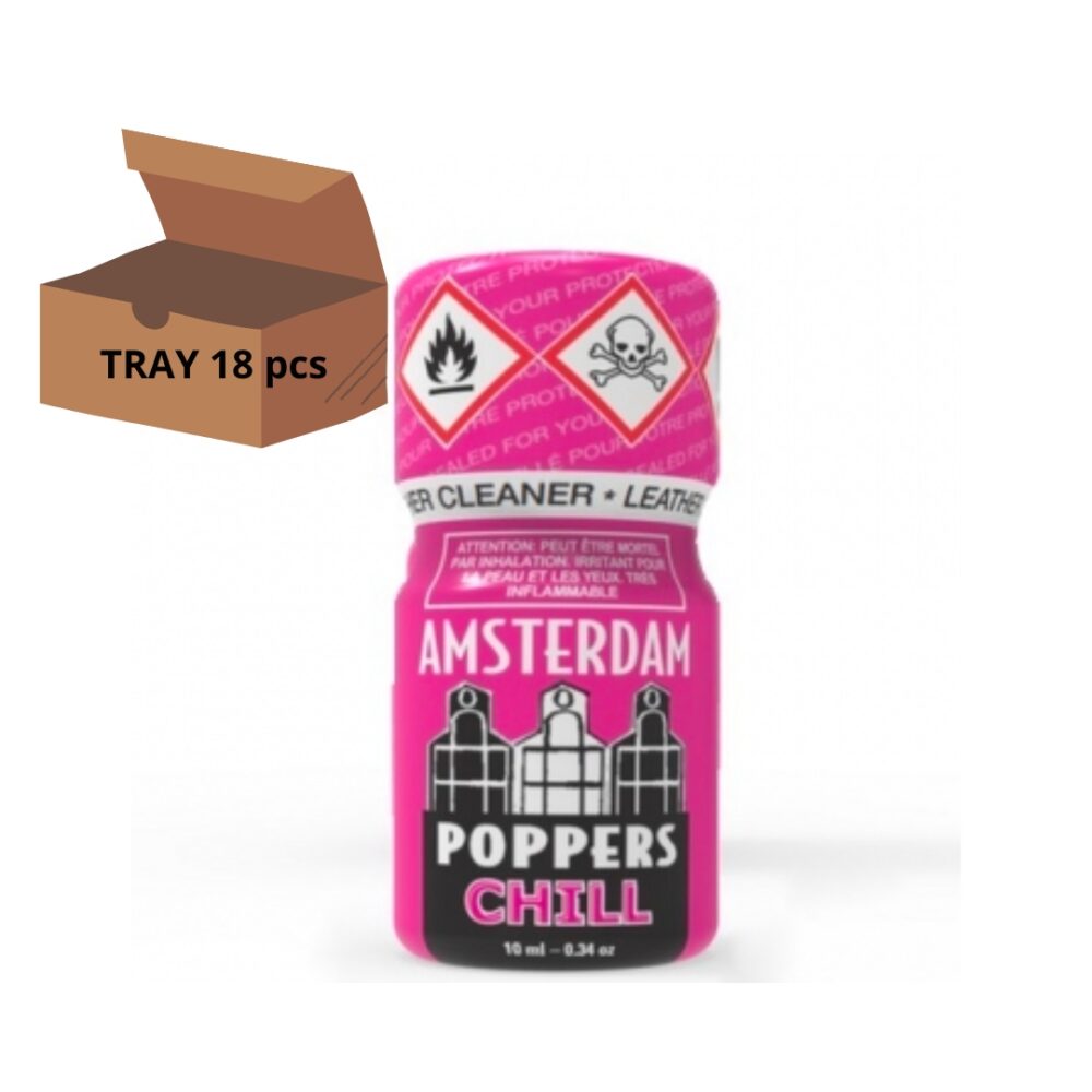 Leather Cleaner - Amterdam Chill 10ml. - Tray 18 pcs