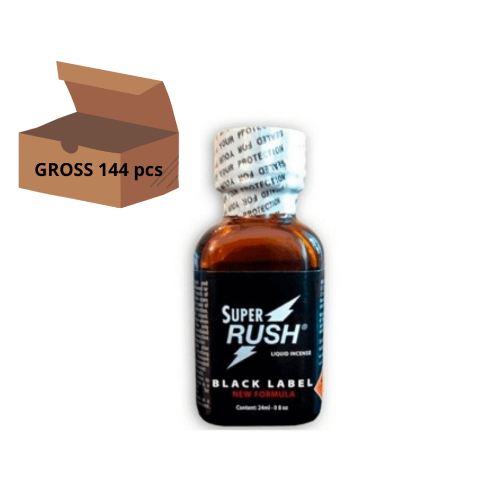 Leather Cleaner - Rush Black Label 25ml. - Gross 144 pcs