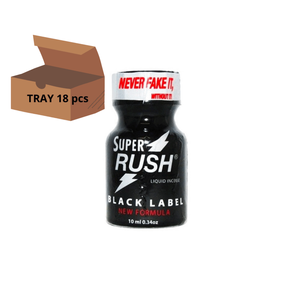 Leather Cleaner - Rush Black Label 10ml. - Tray 18 pcs